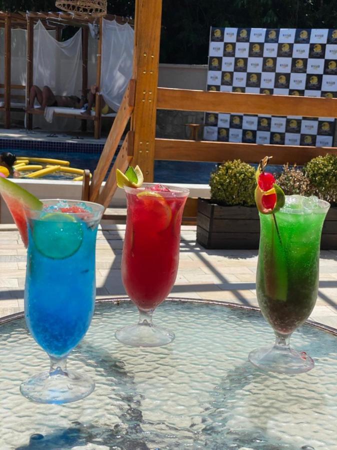 Winner Beach Hotel Jureia Bagian luar foto