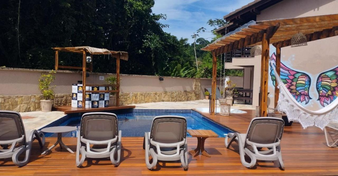Winner Beach Hotel Jureia Bagian luar foto